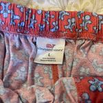 Vineyard Vines women’s Christmas Lounge Pants L Gingerbread Pajamas Red Blue Photo 1