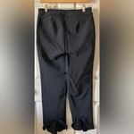 Opening Ceremony Women’s High Waist Ruffle Leg Black Trouser Dress Pant Size 12 Photo 7
