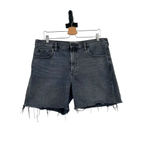 Everlane The Denim Short Organic Cotton Washed Black Size 31 Photo 1