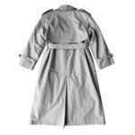 London Fog Vintage khaki Thinsulate 3M Double Breasted Long Trench Coat Photo 4