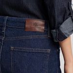 LAUREN JEANS CO x RALPH LAUREN | High Rise Wide Boot Cut Denim Dark | Size 20W Blue Photo 3