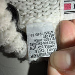 Vintage 80s Adam French Pastel Striped Knit Pullover Sweater Woman’s Size Small White Photo 7