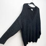 H&M  Long Length Tunic Sweater Womens Large Casual Workwear Mob Wife Contemporary Photo 4