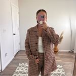 Pendleton Vintage 1970’s houndstooth 2 piece suit set blazer & pants americana Photo 1