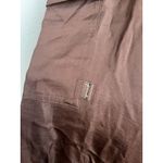 Victoria's Secret PINK Chocolate Kiss Brown Satin Parachute Trousers- XL Photo 11