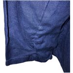 Chico's Chico’s Linen Open Front Lace Back Jacket Blue Small Photo 4