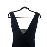 Katie May  X NOEL AND JEAN The Unexpected Lace Inset Maxi Gown In Black Photo 2