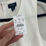 NWT J. Crew Factory Denim Shift Dress in White Wash Photo 4