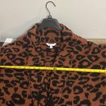 Time and Tru womens brown Cheetah print over size cardigan size M Size M Photo 7