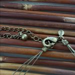 Chico's Chico’s Gold and Green Beaded Necklace Photo 4