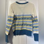 We The Free Free people  To the Woods sweater light combo size small Photo 3