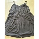 Torrid  Dress Womens 5X Black Mini Dress Boho Flowy Event‎ Resort Romantic Photo 2