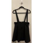 Anthropologie MODCLOTH Black Overall Pockets Jumper Photo 6