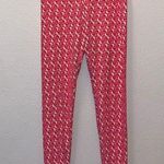 LuLaRoe  geometrical heart pattern Valentine’s Day colors ankle length leggings Photo 0