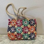 Artisan seagrass straw woven tote shoulder bag Photo 1