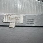 Miss Me  White Tee with Beading and Embroidery Details Size Medium Photo 4