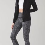 Lululemon High Times Pant in Luon Suited Jacquard Black White Photo 2