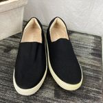 J Slides Black Canvas Slip On Sneaker 6.5 Photo 2