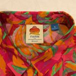 Farm Rio  Vibrant Pink and Orange Jumpsuit Photo 3