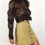 CHAPS NWOT Paisley Button-Front No-Iron Blouse | Size M Photo 1