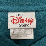 Disney Vintage Seven Dwarfs Embroidered V-Neck Teal Fleece Sweatshirt Sz XL Photo 2
