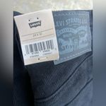 Levi's LEVI’S Flare Ribcage Bell Jeans Black Dark  24W-32  Cordur NWT Photo 6