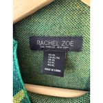 Rachel Zoe Green Plaid Warm Pullover Mock Neck Sweater Women's XL Photo 3