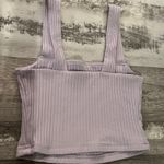 American Eagle Lavender Crop Top Photo 1