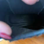 Morobe Black Leather Chelsea Boot Bootie Black Stud Detail Pointed Toe‎ Slip On Size 7 Photo 3