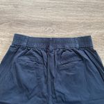 Madewell  Women's Navy Wide Leg Pants Size 8 Viscose Blend High rise Trousers Photo 4