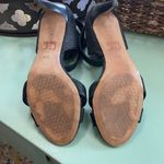 joe's jeans  Marcy Sandal black denim
wrap around Leather straps Women’s size 6.5 Photo 7