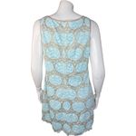 Lilly Pulitzer  Dress Size 8 Nadine Lilly Lace Whisper Blue V Neck Shift Minid Photo 5