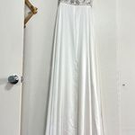 Mac Duggal  68170 Pleated One Shoulder Beaded Waist Gown Photo 5