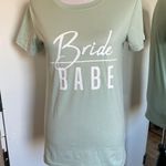 The Ring Boxes Small Green Bride Babe Tee Photo 0