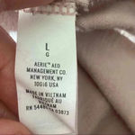 Aerie 🆕NWOT Distressed Vintage Rainbow Print Oversize Tee L🆕 Photo 11