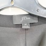 J.Crew Wrap Dress Tie Waist Crepe H6294 Little Black Dress 4 Tall Photo 1