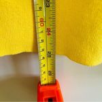 Lands' End L/S Botton Up Cotton Blend Cardigan Butter Yellow Size SMALL (6-8) Photo 3