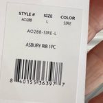 ANDIE  Swim NWT The Asbury Rib One Piece Swimsuit in Sire (Orange) Size L Photo 4