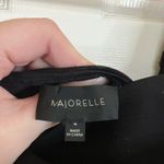 Majorelle Dove Dress Revolve Puff Sleeve Black Mini Party Cocktail LBD Sexy Photo 5