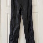 Motel Rocks  Jacinta Faux Leather Pants Black Small Photo 2