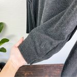 Nike  Yoga Dri Fit Terry Cloth Wide Sleeve Sweatshirt Size S in Charcoal Photo 6