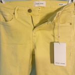 Dear John NWT Women's Straight Leg Yellow Jeans Size 25 Photo 2