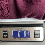 Skies Are Blue 100% Linen Womens Eyelet Coastal Girl Workwear Woven Top Medium Photo 11