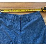 Southern Tide  women's performance shorts blue print size 10 Photo 2