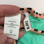 Bar III 🌞NWT peachw/leopard print triangle top set A-69 Photo 2