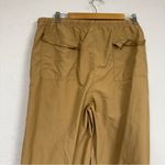 Khaki Wide Leg Baggy Pants Womens XL Gorpcore Casual Street Wear Pull On Tan Photo 6