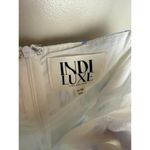 Selfie Leslie  Indi Luxe Euro Trip Wrap Mini Dress in Nautical White Sz. L Photo 5