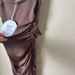 Princess Polly New NWT Loren Mini Dress Brown Size 2 Photo 10