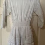 Aerie Rock N Ruffle White Dress Photo 4