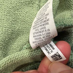 Aerie  Sage Green Throwback Half Zip Hoodie Sweatshirt Pullover size Medium Photo 9